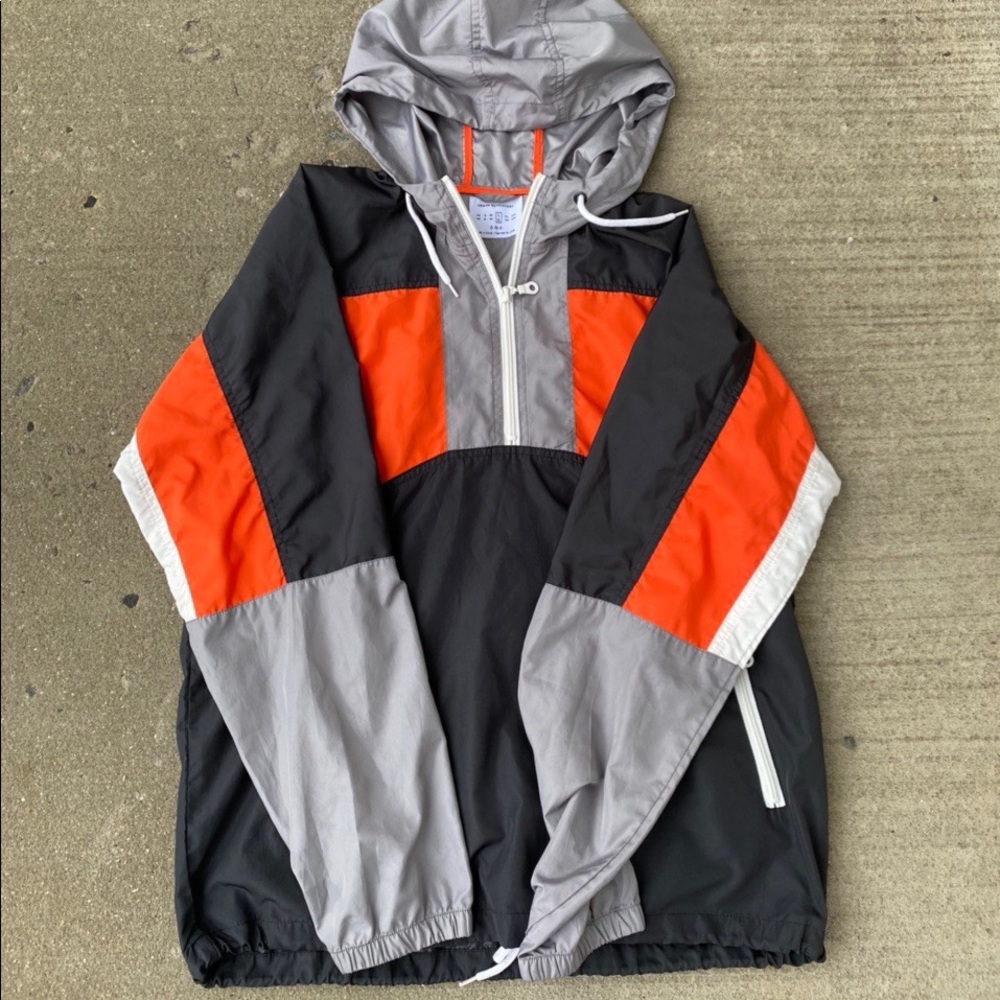 Urban Outfitters Windbreaker Long-Sleeve Top